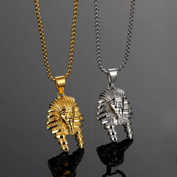 The Pharaoh Looks Like A Titanium Steel Necklace