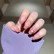 Wearing Manicure Stickers Finished Nail Pieces 24 Pieces