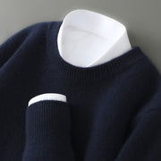 Men's Half-high Collar Thickened Loose Pullover