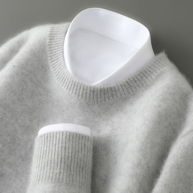 Men's Half-high Collar Thickened Loose Pullover
