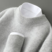 Men's Half-high Collar Thickened Loose Pullover