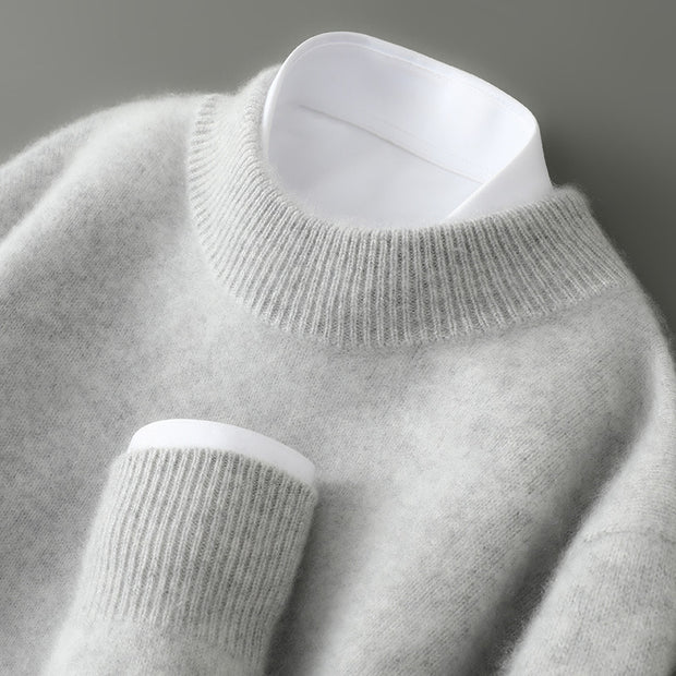 Men's Half-high Collar Thickened Loose Pullover